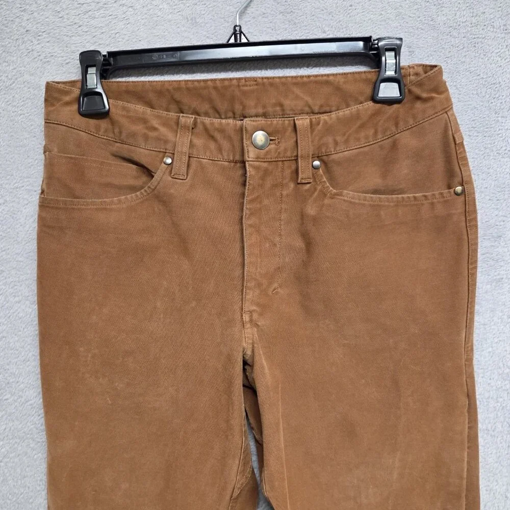 Lululemon Pants Mens 28x29 Copper Brown ABC Slim Fit Five Pocket Chino Utilitech